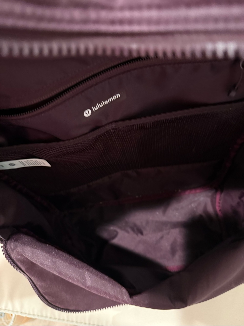 lululemon athletica Women’s Deep Plum Backpack - Picture 7 of 9